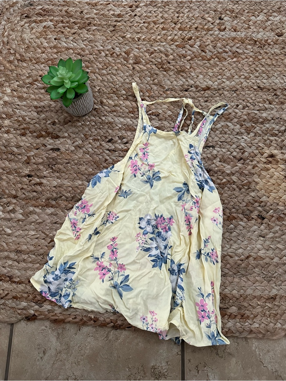 FLORAL TANK BLOUSE